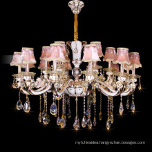 A brilliant crystal candle lighting empire crystal chandelier 88630